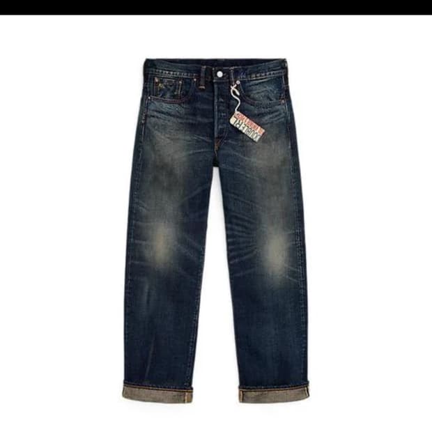 Rrl 빈티지 파이브 포켓 기빈스진 32/32 새상품