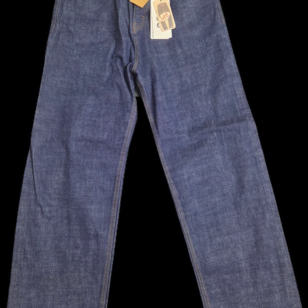 LEE-릴렉스드핏 셀비지데님팬츠