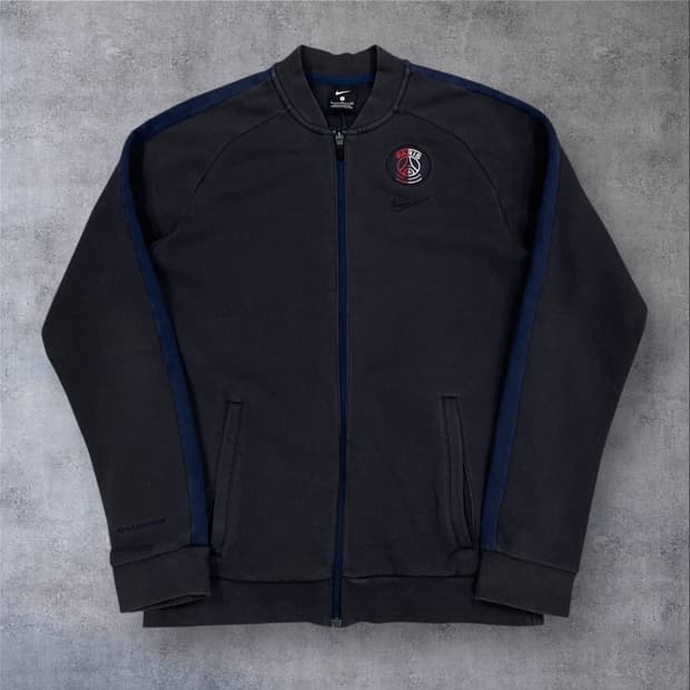 나이키 차콜 컬러 PSG 파리생제르망 코튼 집업