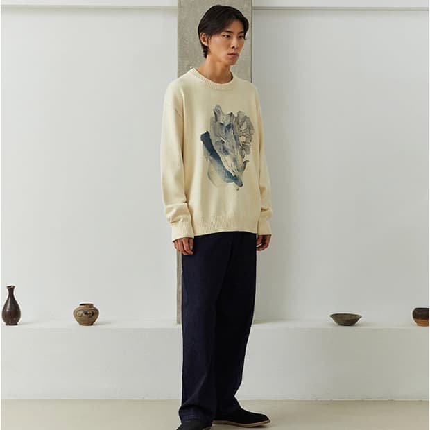 Socin floral knit XL