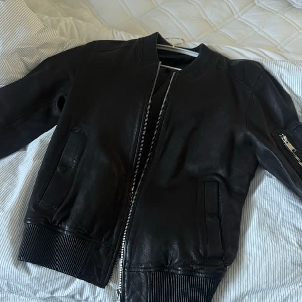 릭오웬스 아카이브 리얼레더자켓