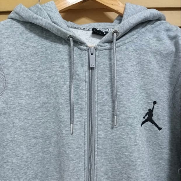 나이키조던 남성 그레이 후드집업점퍼 L사이즈