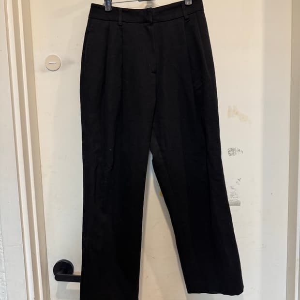 kindersalmon 킨더살몬 블랙코튼 팬츠