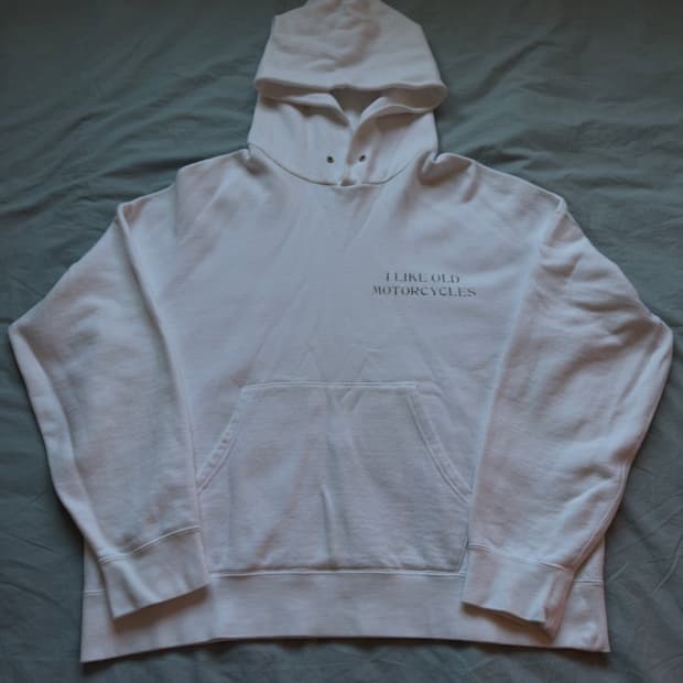 비즈빔 I LIKE OLD MOTORCYCLES 후드