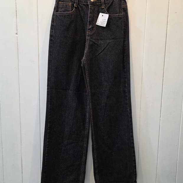 BLACKUP 와이드 청바지