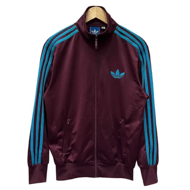 (상태최상,희귀매물 급처!!)아디다스 버건디 민트 구파이어버드 져지 s