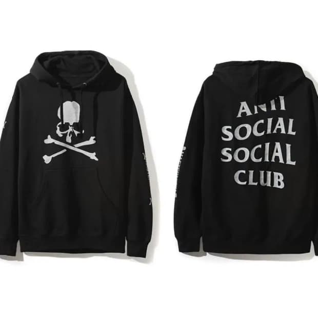 안티소셜소셜클럽 마스터마인드 콜라보 후드