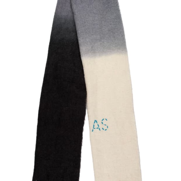 Acne studios 알파카 그라데이션 머플러