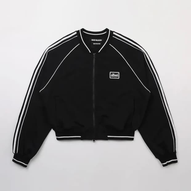 배드 블러드 빌리 져지 윈드브레이커 - 블랙