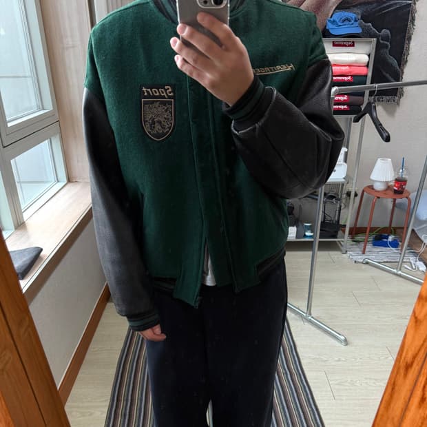 헤리티지플로스 바시티 자켓