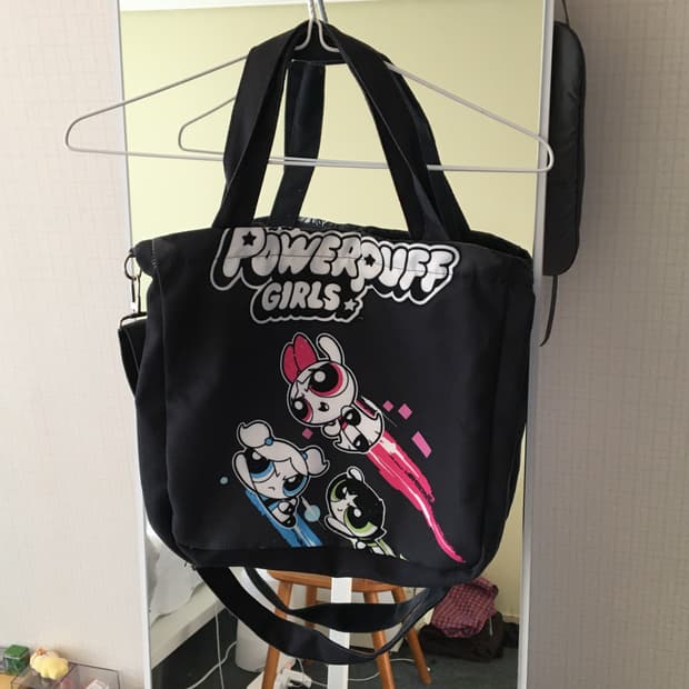 Powerpuff Girls Fabric Cross Bag
