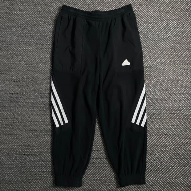 아디다스 신형 배색 디테일 플리스 팬츠o 5017