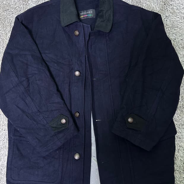 일본판 캐시미어 카라 투톤 코트 사이즈 105~110