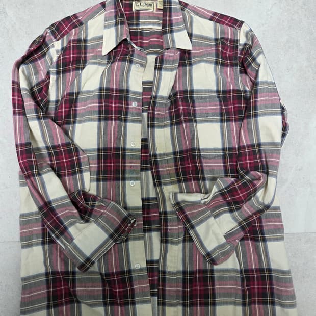(Made in U.S.A) 엘엘빈(L.L.Bean) 플란넬 체크 셔츠