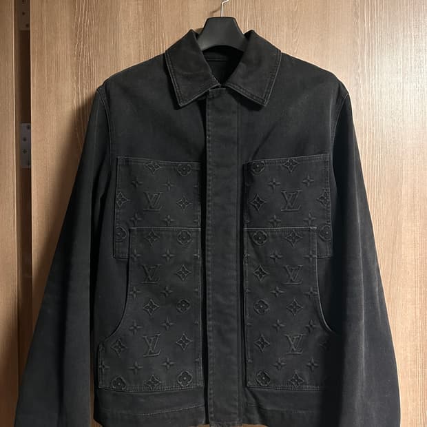 루이비통 데님 워크웨어 셔츠 자켓
