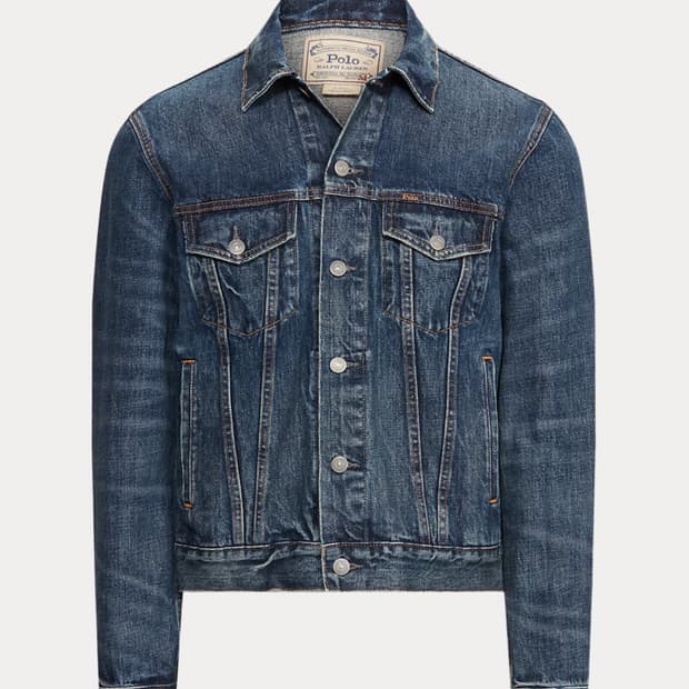 RL 페이디드 데님 트러커 재킷