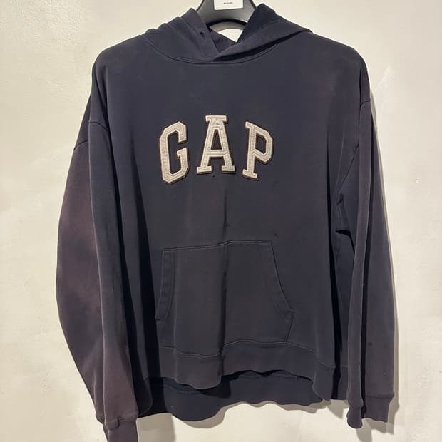 빈티지 썬페이드 갭 후드티 