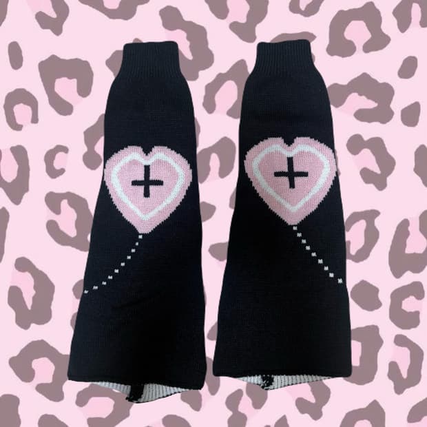 펑크 지뢰계 레그워머