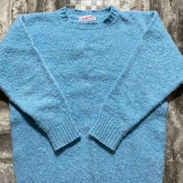 셔틀랜드 쉐기독 니트 44