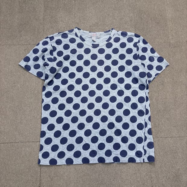COMME DES GARCONS X H&M 꼼데가르송 도트 빈티지 티셔츠