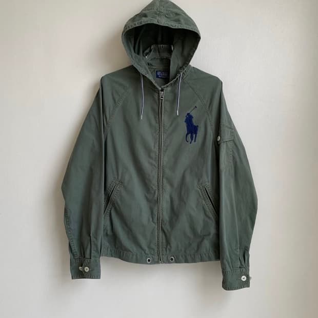 폴로 빅포니 자켓 카키