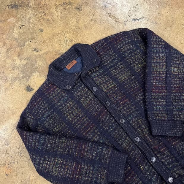 [정품/XL] 미쏘니 패턴 니트 가디건 b18