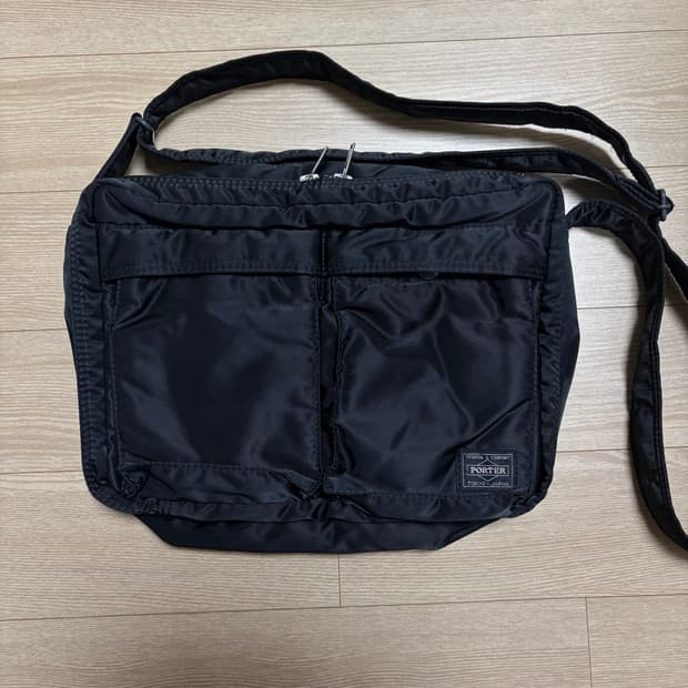 요시다포터 porter 탱커 숄더백 블랙 라지 L (미사용에 가까움) 