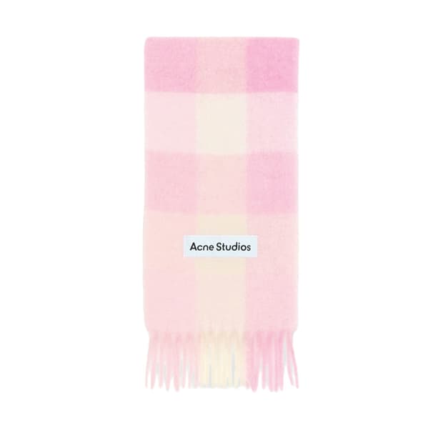 아크네스튜디오
25fw 모헤어 알파카 울 머플러 목도리 캔디핑크