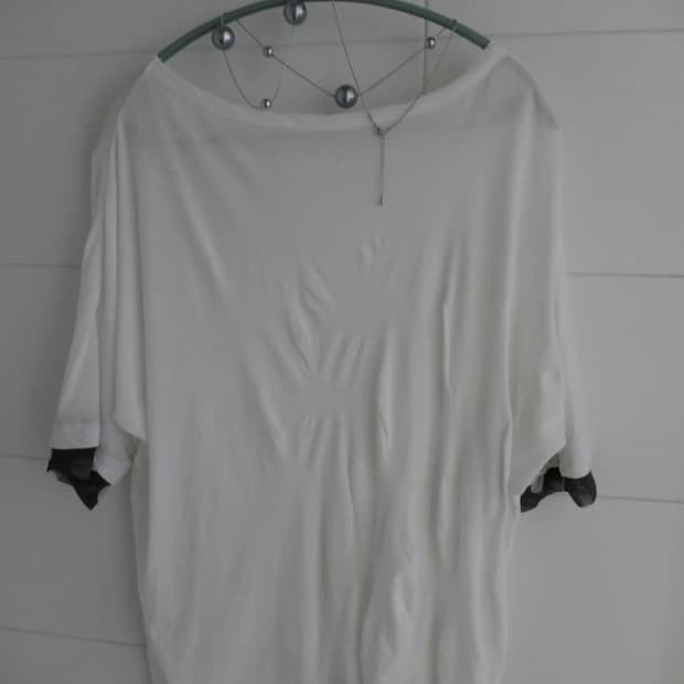 yohji yamamoto Y’s 도트 반팔티셔츠