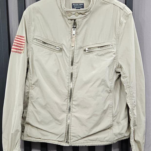 POLO JEANS COMPANY 패치워크 자켓 L