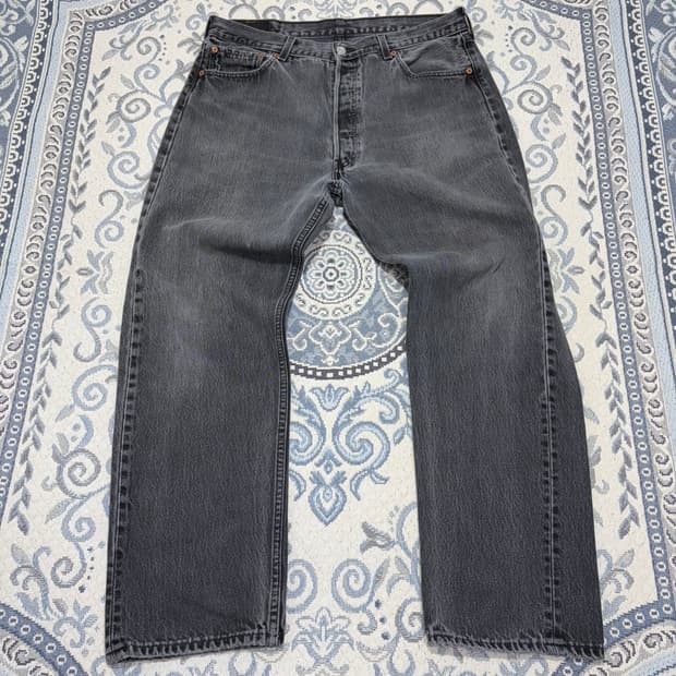 90s Levi’s 501 그레이진 (표기사이즈 W34 L30)