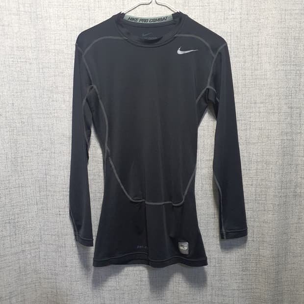 나이키 프로 컴뱃 긴팔 블랙 드라이핏 