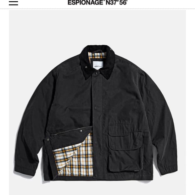 Hunting Blouson Jacket Black