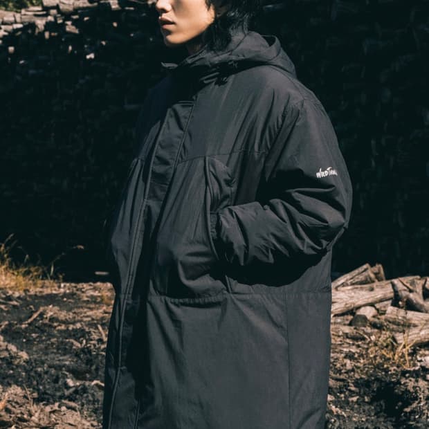 [L] 와일드띵스 몬스터파카 블랙