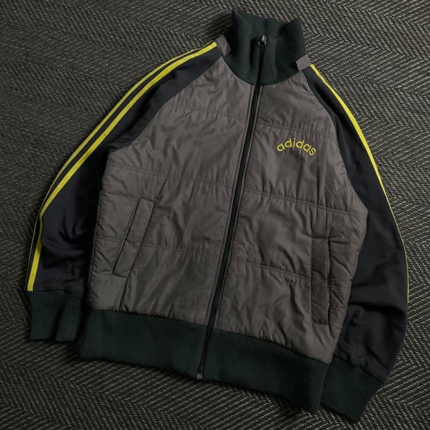 00s 아디다스 올드스쿨 트랙탑 패디드 점퍼y 4103