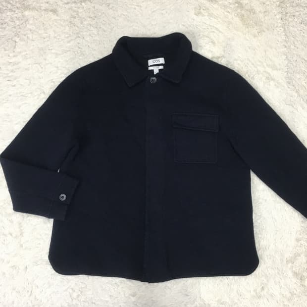 코스 더블페이스 울 오버자켓 DD22