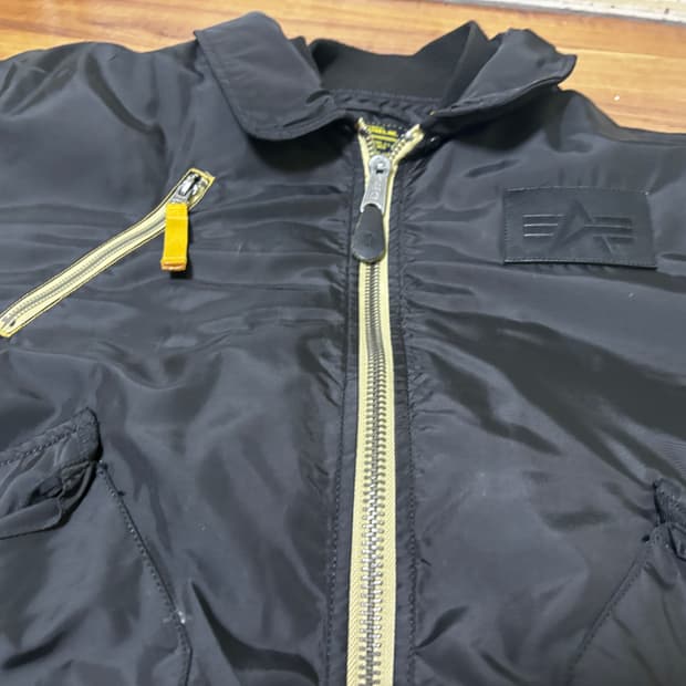 [희귀판/풀구성] 알파인더스트리 CWU-45/P '블랙&골드' 3XL (