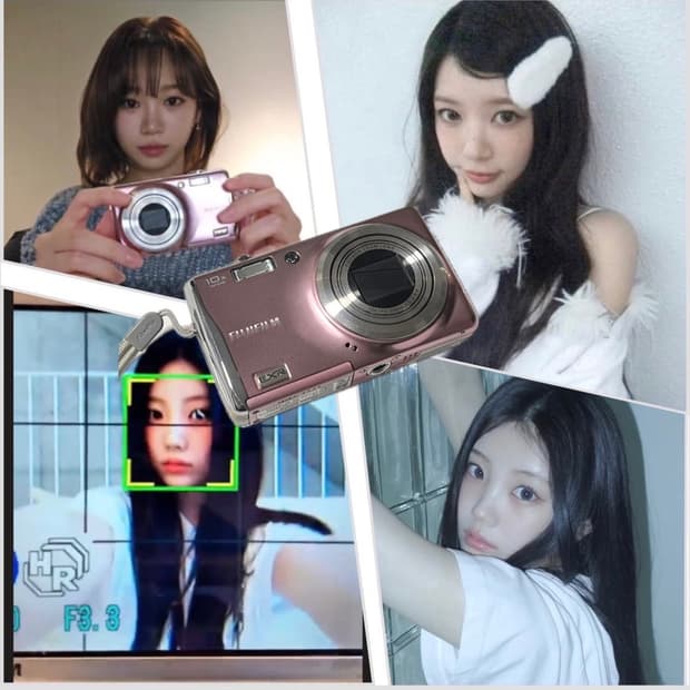 아일릿 원희 카메라 후지필름 파인픽스 F70EXR