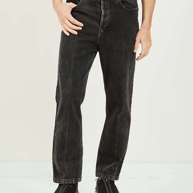 윌리 차바리아 흑청 데님팬츠