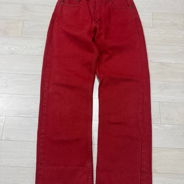 Levi's 90s 리바이스 512-03 재팬 다크 레드 팬츠