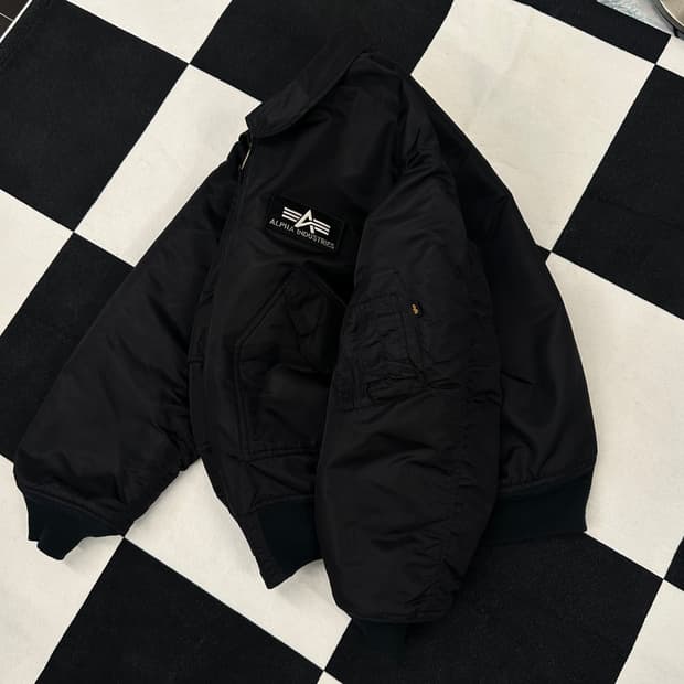 CWU ma-1 (XL) 블랙 자켓105-110