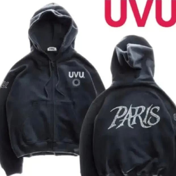 UVU 파리 후드 집업