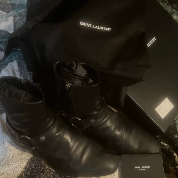 22ss 생로랑 하네스 부츠 41