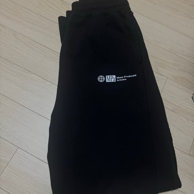 플라스틱 프로덕트 스웻팬츠