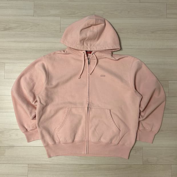 (S) 슈프림 스몰박스로고 후드집업 - 26ss