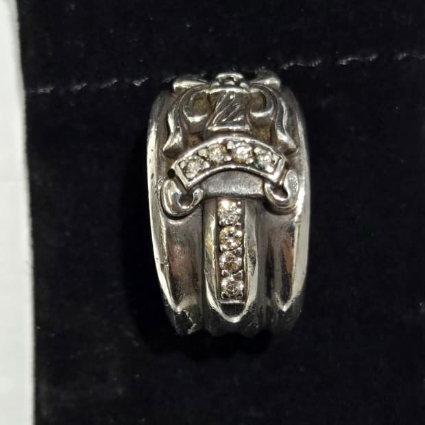 정품 크롬하츠 대거 파베링 (오리지널)