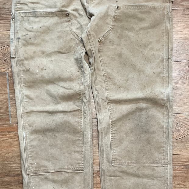 00s 칼하트 더블니 B01 브라운