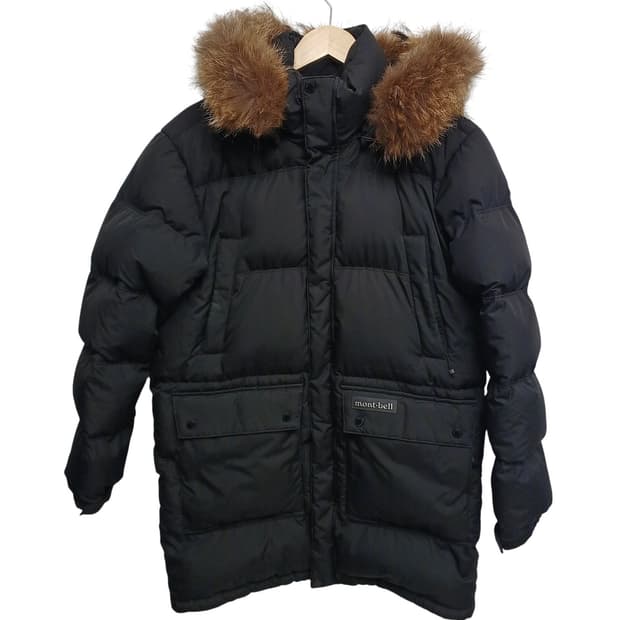 몽벨 퍼 후드 다운 파카 95