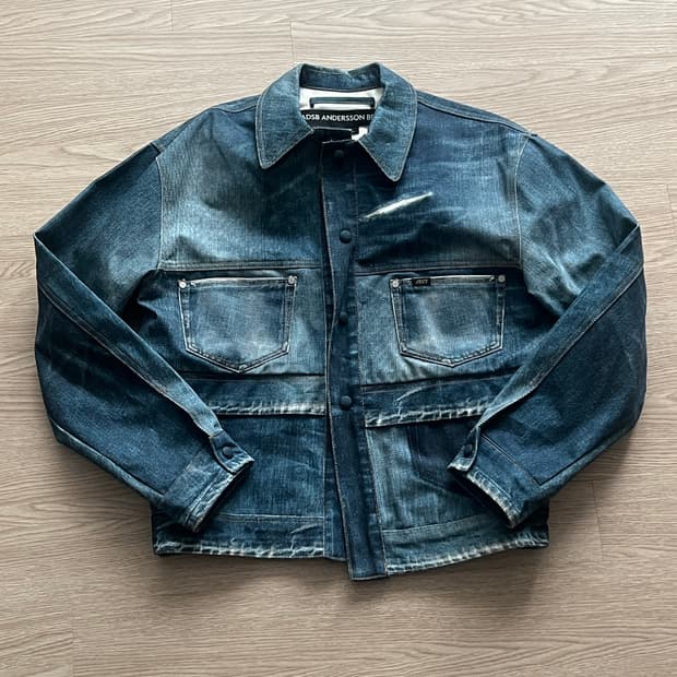 앤더슨벨 트롱프뢰유 데님자켓 [S] awa635m