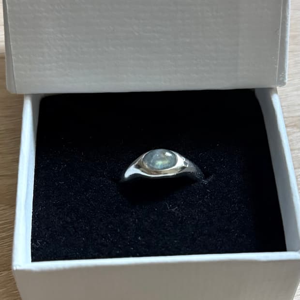유스 반지 gemstone oval ring 18호